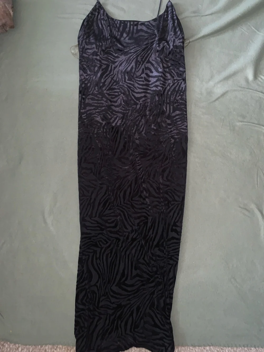 Purple Zebra Print Stretch Fabric Panel - Picture 1 of 1